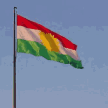 Kurdish Flag Kurdistan Flag GIF - Kurdish Flag Flag Kurdistan Flag GIFs