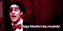 Glee Blaine Anderson GIF - Glee Blaine Anderson Happy Valentines Day Everybody GIFs