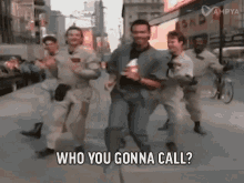 et ouais j arrive who you gonna call ghostbusters dancing
