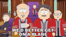 Wed Better Get On A Plane South Park GIF - Wed Better Get On A Plane South Park S11e9 GIFs