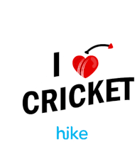 I Love Cricket Cricket Fever Sticker - I Love Cricket Cricket Fever Cricket Love Stickers