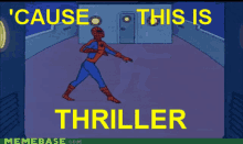 Spiderman Thriller GIF - Spiderman Thriller Walk GIFs