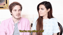 You'Re My Other Half GIF - Other Half Youre My Other Half Soul Mate GIFs