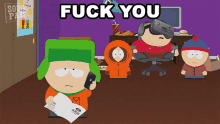 Fuck You Kyle Broflovski GIF - Fuck You Kyle Broflovski Eric Cartman GIFs
