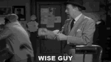 Wise Guy Bud Alexander GIF - Wise Guy Bud Alexander Abbott And Costello Meet The Invisible Man GIFs