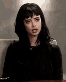 Gag Me With A Spoon GIF - Kristen Ritter Eye Roll Annoyed GIFs