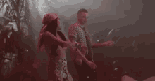 singing couple