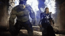 Thor Hulk GIF - Thor Hulk Avengers GIFs