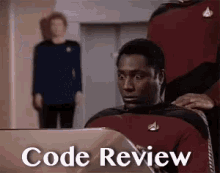 Code Review GIF - Star Trek Code Review Shocked GIFs