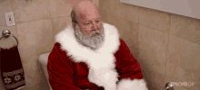 Santa Claus GIF - Santa Claus Toilet GIFs