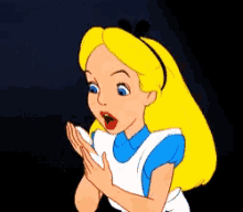 Alice In Wonderland Eating GIF - Alice In Wonderland Eating Cartoon GIFs