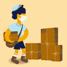 Usps Delivery GIF - Usps Delivery Packages GIFs