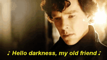 Sherlock Hello Darkness GIF - Sherlock Hello Darkness Still GIFs