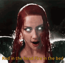 Mera Redhead GIF - Mera Redhead Fire GIFs