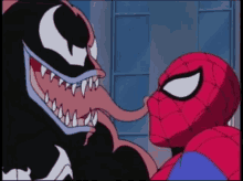 animated lickylicky venom spiderman