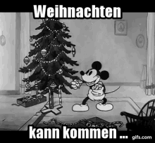 Micky Maus: Weihnachten Kann Kommen GIF - Mickey Mouse Christmas Decorate GIFs