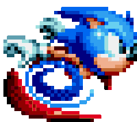 Sonic Running Sticker - Sonic Running Stickers