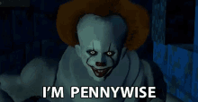 Im Pennywise Thats My Name GIF - Im Pennywise Pennywise Thats My Name GIFs