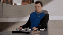 something is wrong something is not right the orville suspicious seth macfarlane