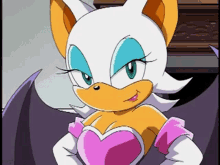 Sonic X Rouge The Bat GIF - Sonic X Rouge The Bat Crossing Arms GIFs