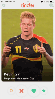 Like Kevin GIF - Like Kevin Manchester City GIFs