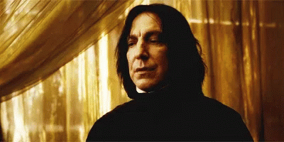 Severus Snape Leave GIF - Severus Snape Leave Stare - Discover &amp; Share GIFs