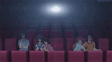 映画館 GIF - Movies Movie Theater Anime GIFs