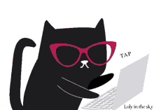 Typing Cat GIF - Typing Cat Neko GIFs