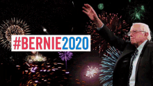Bernie 2020 GIF - Bernie 2020 Fireworks GIFs