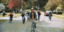 adam sandler hubie halloween bike riding bicycle riding