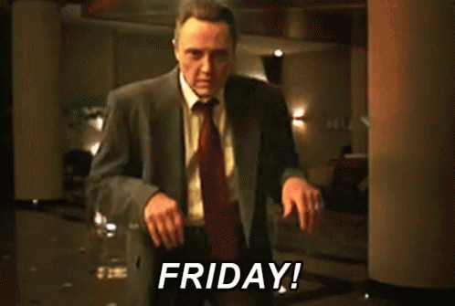 Friday Friday Dance GIF - Friday Friday Dance Christopher Walken - Discover  & Share GIFs