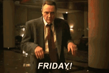 Friday Friday Dance GIF - Friday Friday Dance Christopher Walken GIFs