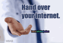 Hand Over Internet GIF - Hand Over Internet GIFs