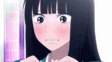 Anime Sawako GIF - Anime Sawako Shy GIFs