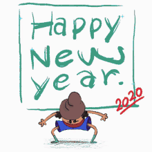 happy new year jump 2020
