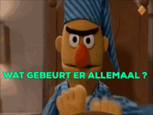 Bert Ernie Wat Gebeurt Er GIF - Bert Ernie Wat Gebeurt Er Sesamstraat GIFs