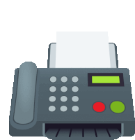 Fax Machine Objects Sticker - Fax Machine Objects Joypixels Stickers