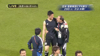 川島永嗣 Eiji Kawashima サッカー選手 Gif Eiji Kawashima Goal Keeper Discover Share Gifs