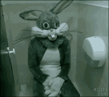 Bugs Bunny Toilet GIF - Bugs Bunny Toilet Sit Here GIFs