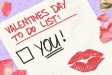 Valentines To Do List You GIF - Valentines To Do List You GIFs