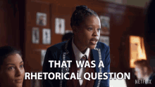 That Was A Rhetorical Question Natasha Thahane GIF - That Was A Rhetorical Question Natasha Thahane Wendy Dlamini GIFs