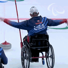 Dancing Wheelchair Curling GIF - Dancing Wheelchair Curling Usa GIFs