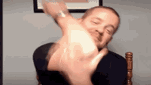 Hoagie Lick Elbow GIF - Hoagie Lick Elbow Tongue Out GIFs