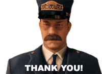 Thank You Conductor Sticker - Thank You Conductor The Polar Express Stickers
