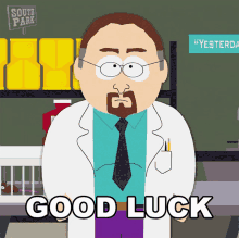 Good Luck Dr Larry GIF - Good Luck Dr Larry South Park GIFs