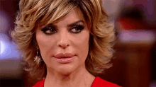 Lisa Rinna Real Housewives Death Stare GIF - Lisa Rinna Real Housewives Death Stare Staring GIFs