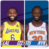 Los Angeles Lakers (122) Vs. New York Knicks (115) Post Game GIF - Nba Basketball Nba 2021 GIFs