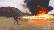 Blow Torch Soldier GIF - Blow Torch Soldier Kill It GIFs