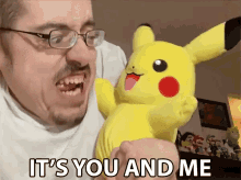 Its You And Me Pikachu GIF - Its You And Me Pikachu Pokemon GIFs