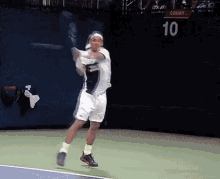 Fabio Fognini Racquet Smash GIF - Fabio Fognini Racquet Smash Tennis Racket GIFs